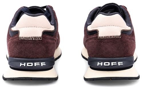 Hoff Sneaker City Suède Bordeaux/Brun