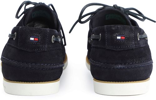 Tommy Hilfiger Moccasin Suede Navy Product / Achterkant
