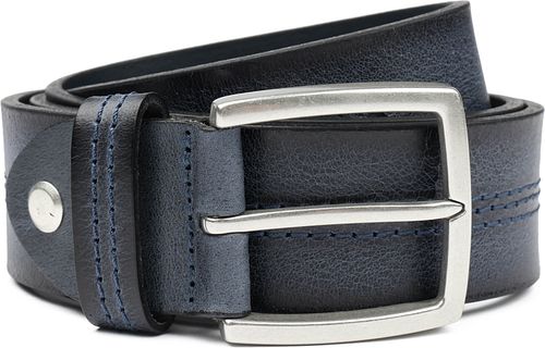 Suitable Riem Leer Navy