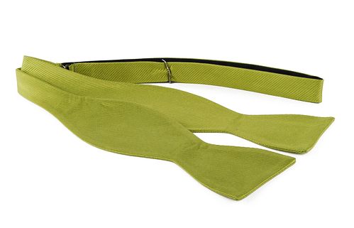 Muchy wiązane samodzielnie Jedwab Limonkowa Zieleń F04 Product