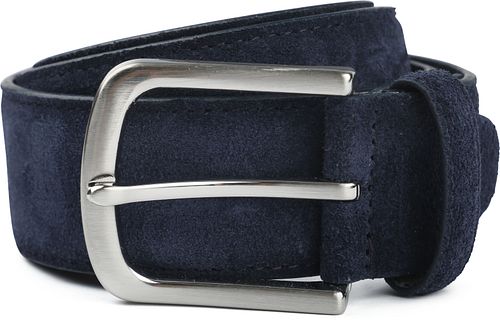 Suitable Cintura in pelle scamosciata navy Product