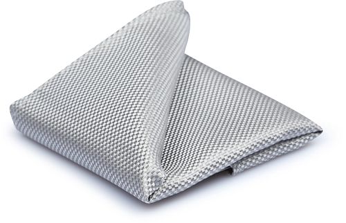 Suitable Zijde Pochet Zilver Product