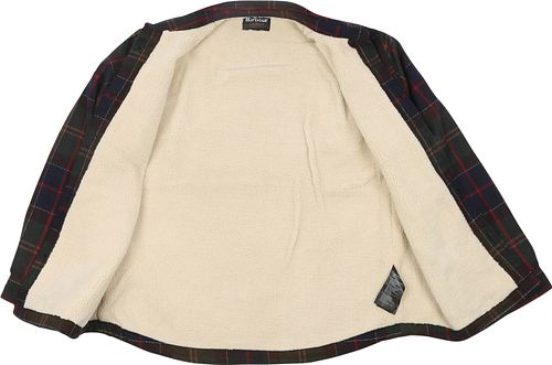 Barbour Overskjorte Wool Blend Ternet Willberry Olive Product / Detail
