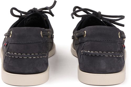 Buty żeglarskie Sebago Docksides Portland w kolorze granatowym Product / Achterkant