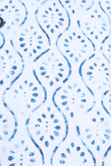 R2 Chemise Impression Bleu Clair Product / Detail