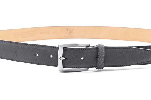 Suitable Riem Suède Leer Grijs Product / Detail