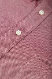 Steppin' Out Overhemd Twill Rood Product / Detail