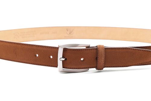 Suitable Bælte i Ruskind Cognac 307 Product / Detail
