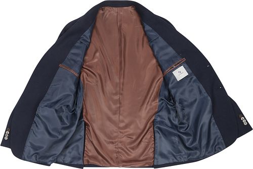 Passende Tweed-jakke i marineblått Product / Detail