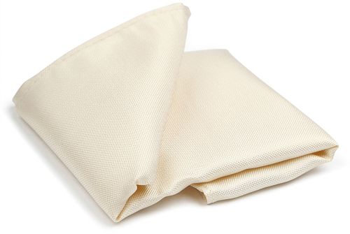 Suitable Silk Pocket Square Ecru Product