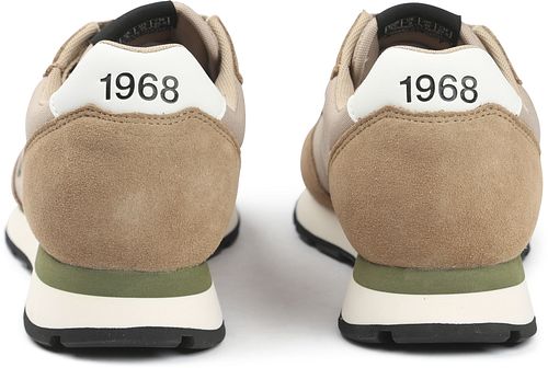 Sun68 Sneaker Tom Fluo Beige Product / Achterkant