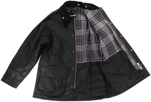 Barbour Bedale Wax Jas Zwart Product / Detail