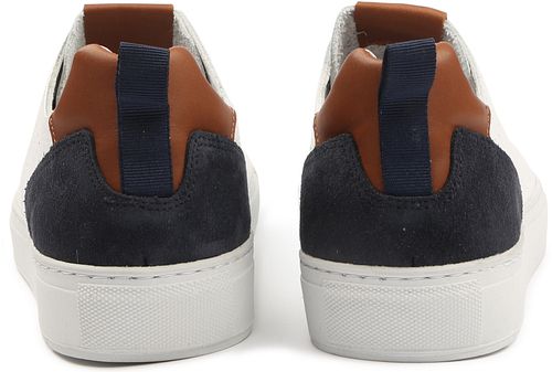 Suitable Grain Sneaker Wit Product / Achterkant