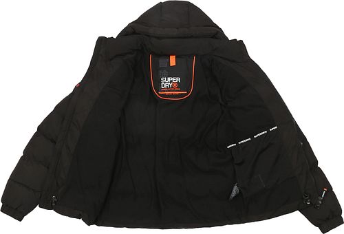 Piumino con cappuccio Superdry nero Product / Detail