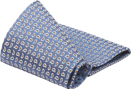Suitable Silke Lommetørklæde Paisley Mørkeblå Product
