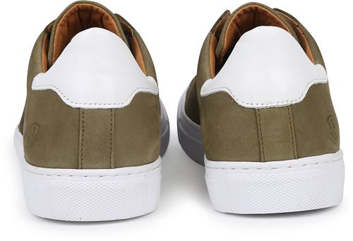 Suitable Seron Sneaker de nobuk verde Product / Achterkant
