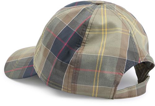Barbour Caps Tartan Rutemønster Grønn Product / Achterkant