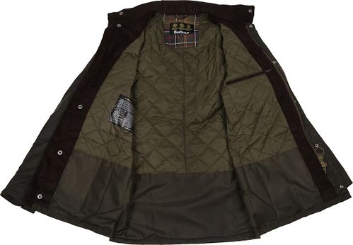 Barbour Voksjakke Corbridge Oliven Product / Detail