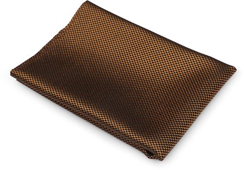 Suitable Silk Pocket Square Cognac Product / Detail