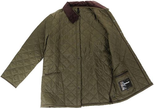 Barbour Veste Liddesdale Piqué Vert Product / Detail