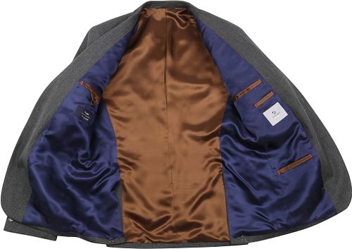 Eksklusivt Suitable Prestige Colbert i Heringbone i Grått Product / Detail