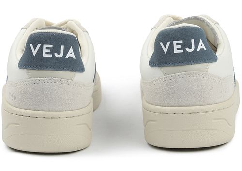 Veja Baskets V-90 Blanc/Bleu Product / Achterkant