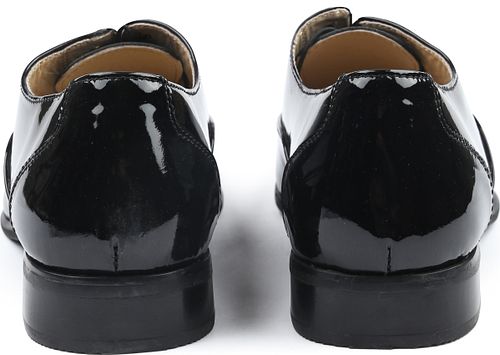 Suitable Chaussures En Cuir Noir Verni Product / Achterkant