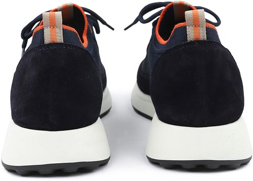Sneakersy Suitable z zamszu w kolorze granatowym Product / Achterkant