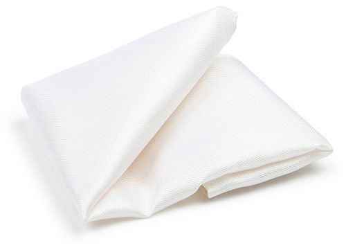 Suitable Zijde Pochet Wit Product