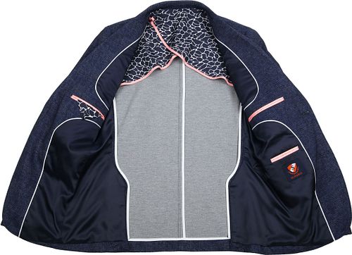 Suitable Veste de costume Canavaral Design Bleu Marine Product / Detail