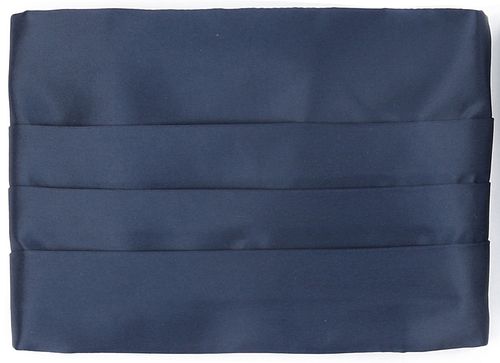 Set de fajín y pañuelo de vestir Suitable Strik Pochet azul marino Product