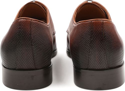 Melik Derby Wannio Cognac Schuh Product / Achterkant