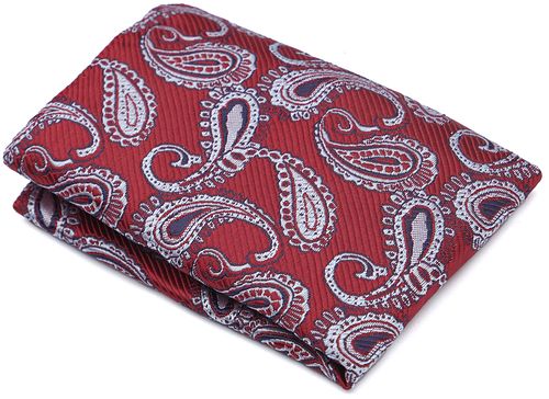 Suitable Pochette de Costume Paisley Rouge Product