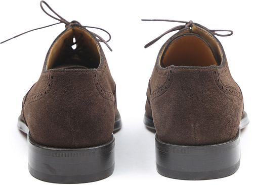 Steppin' Out Brighton Brogue Chaussures Marron Product / Achterkant