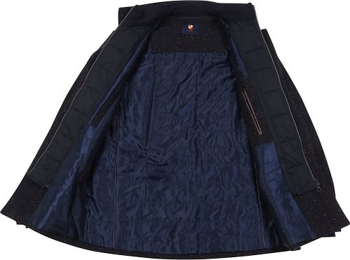 Passande Robert Coat Ull Marinblå Product / Detail