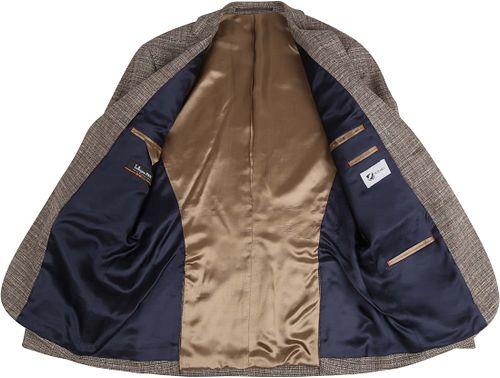 Suitable Prestige Blazer Tollegno in misto lana marrone Product / Detail