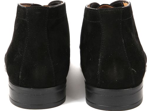 Giorgio Amalfi Schoen Suede Zwart Product / Achterkant