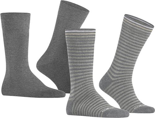 Burlington Everyday 2-Pack w paski Szary Product