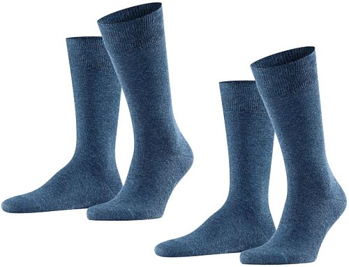 FALKE Swing Calcetines 2-Pack Azul marino Product