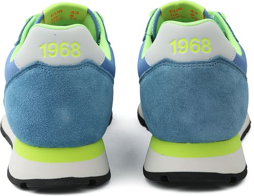 Sun68 Sneaker Tom Fluo Avio Blue Product / Achterkant