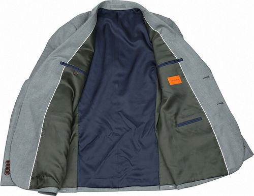 Suitable Costume Sharkskin Laine Vert