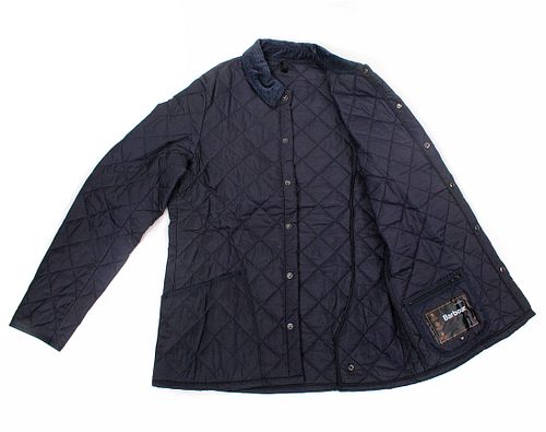 Barbour Heritage Liddesdale Quilted Jacket Navy Product / Detail