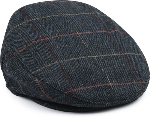 Kaszkiet Barbour Wilkin Flat Cap Herringbone ciemnozielony Product