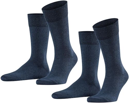 FALKE Happy Socks 2 paia blu scuro mélange Product