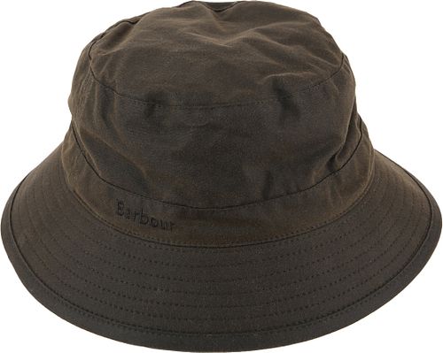 Barbour Vokset Hatt Militærgrønn Product