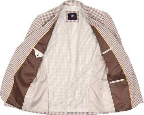 Blazer de cuadros Grou en beige de Suitable Product / Detail