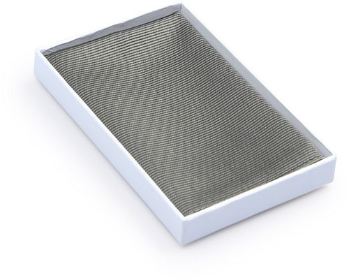 Pochette de Costume Soie Anthracite F53 Verpakking