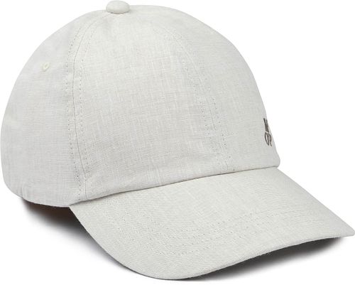 Czapka z daszkiem Marc O'Polo z mieszanki lnu w kolorze greige Product