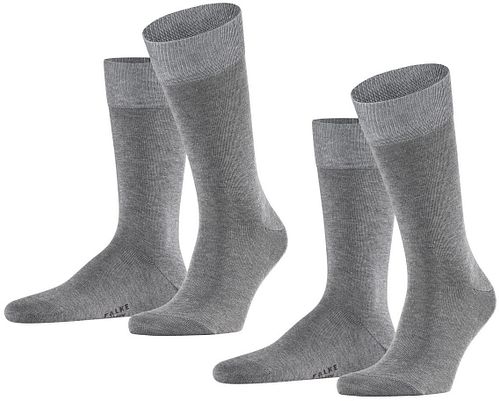 Falke Happy Socks grå melange 2-pak Product