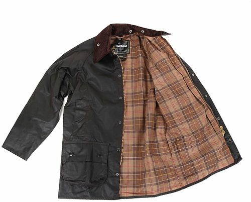 Barbour Beaufort Voks Jakke Brunt Product / Detail